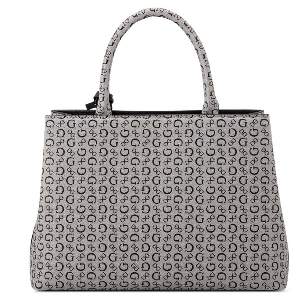 GUESS Monogram Satchel Handbag - Picture 3 of 4